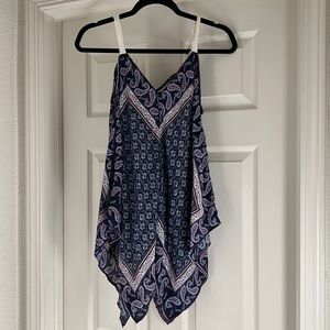 Women’s bandana print tank top - size XL